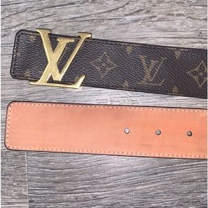 Louis Vuitton 40mm Monogram Belt